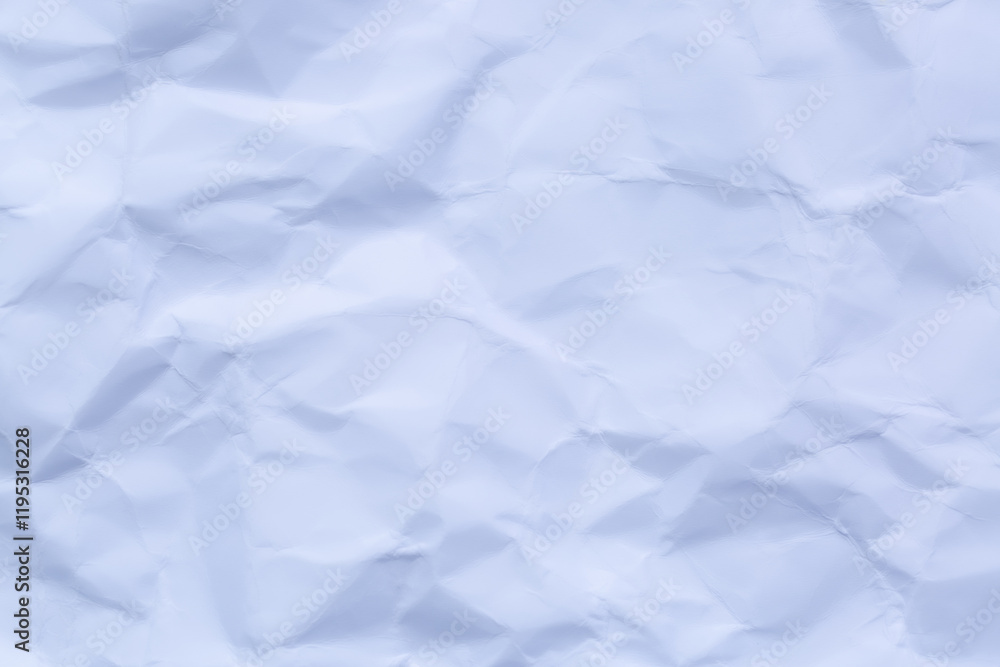 Fototapeta premium White crumpled paper texture,Creative background with scattered overlay of crumpled papers.