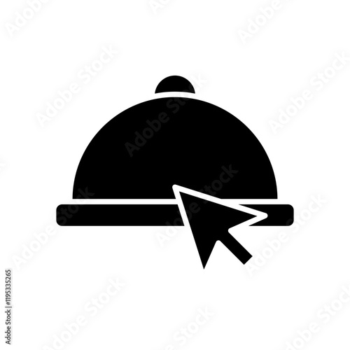 Online food delivery icon