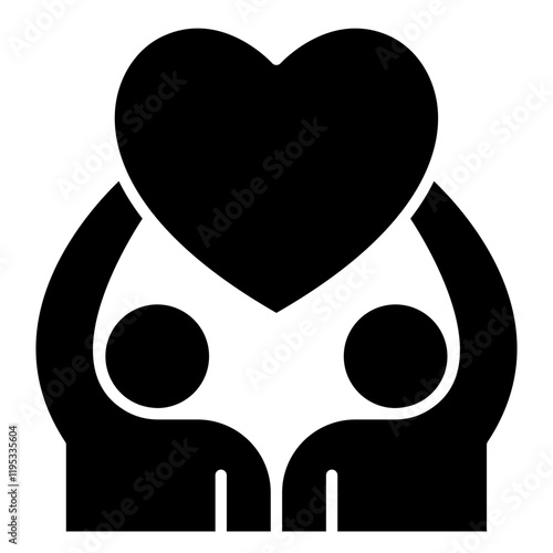 Couple in love icon