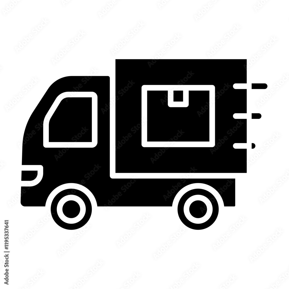 Delivery truck icon