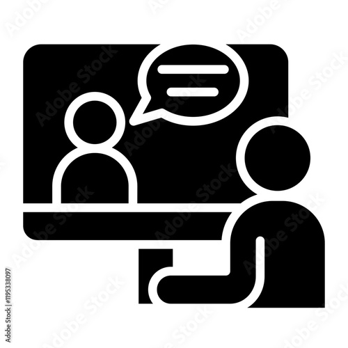 Work from home icon