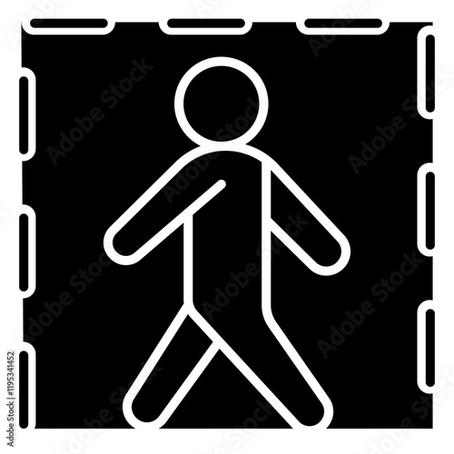 Social distancing icon
