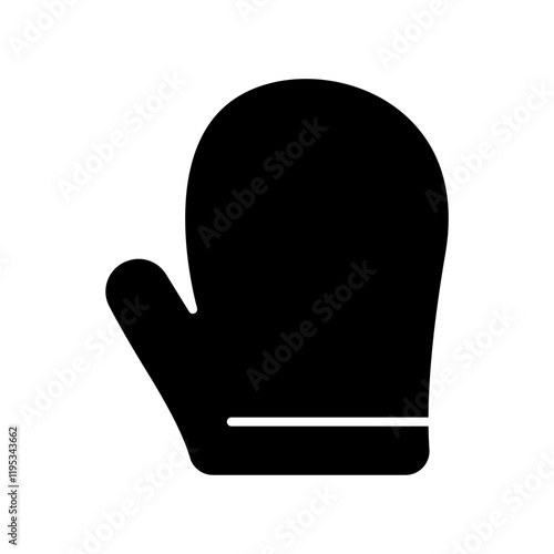 Oven glove icon