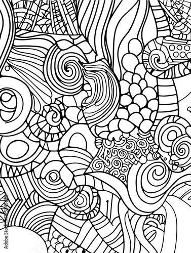 Coloring Page - vectorized - From the Love, Vacation, Fun and Drinks - Package