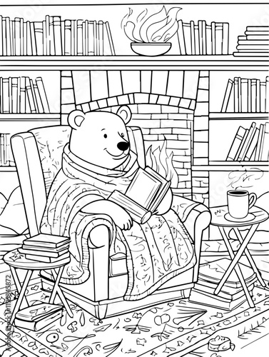 Coloring Page - vectorized - From the Love, Vacation, Fun and Drinks - Package