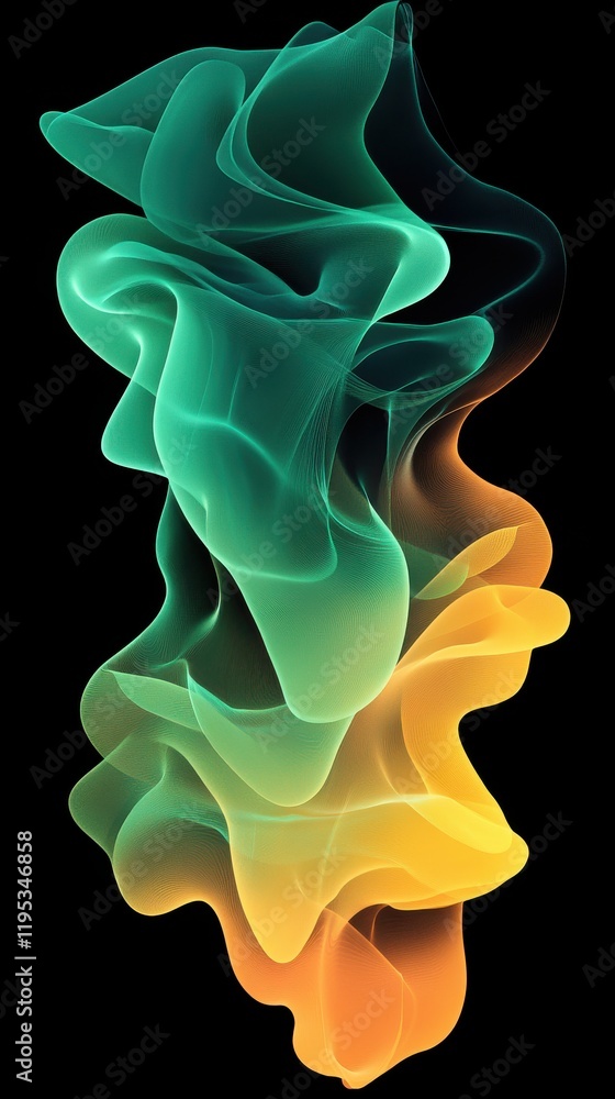 Vibrant emerald green fluid shapes create a mesmerizing abstract composition with smooth gradients and dynamic movement Vibrant emerald green fluid shapes create a mesmerizing abstract composition with smooth gradients and dynamic movement