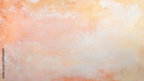 Textured gradient background featuring soft hues of peach, orange, and cream creating a warm and inviting atmosphere