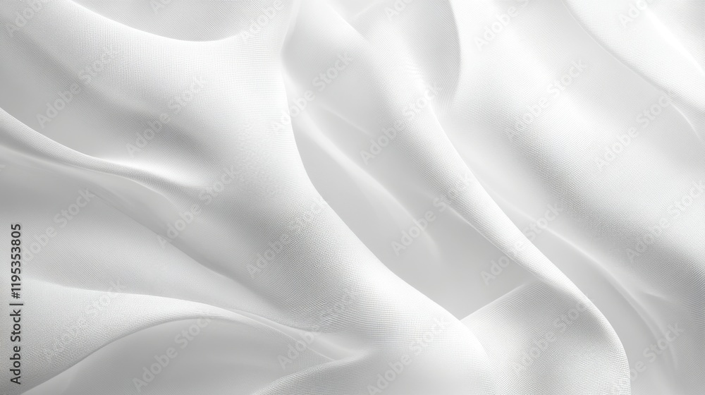 Elegant White Fabric Texture - Smooth and Flowing Elegant White Fabric Texture - Smooth and Flowing