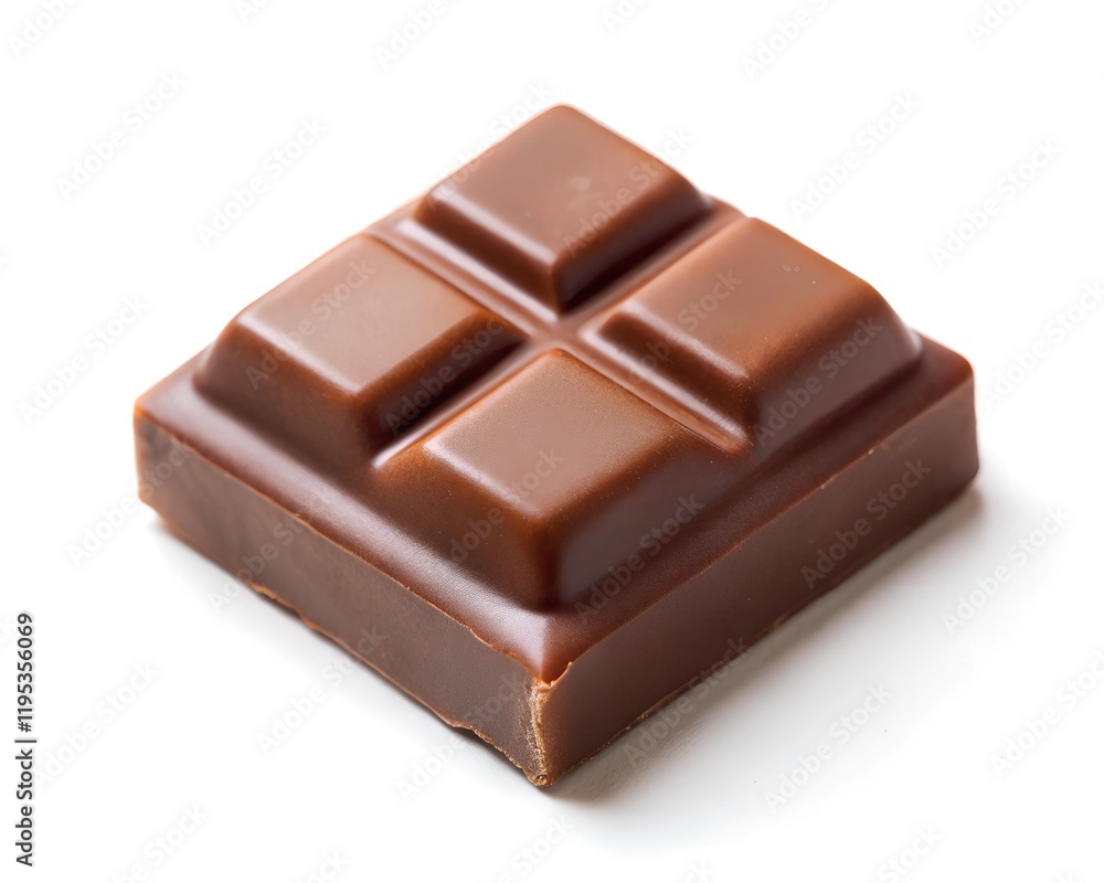 chocolate isolated on a white background chocolate isolated on a white background