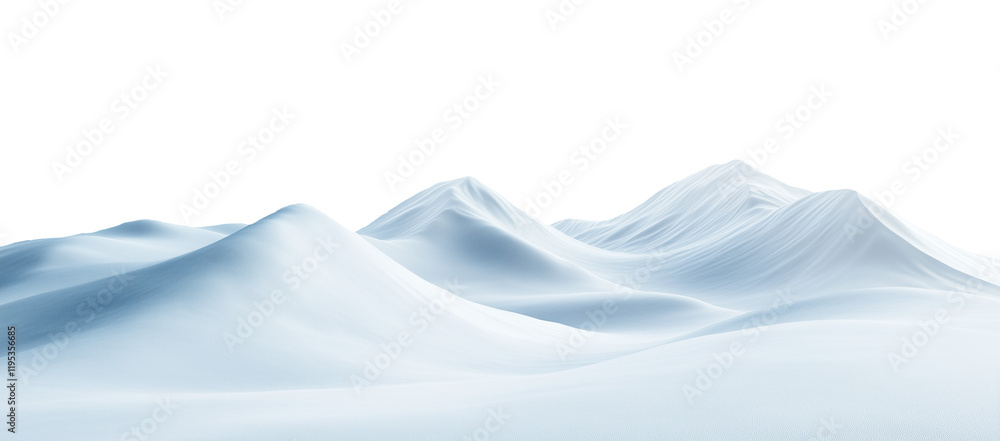 custom made wallpaper toronto digitalMajestic Snow-Covered Mountain Peaks Isolated on Transparent Background