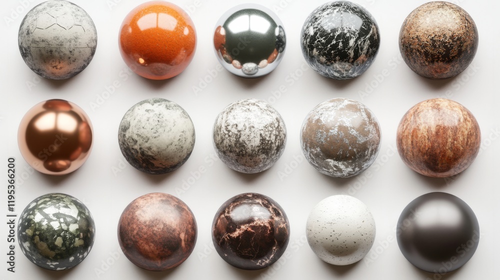 Abstract Sphere Textures: Collection of Modern Geometric Designs Abstract Sphere Textures: Collection of Modern Geometric Designs
