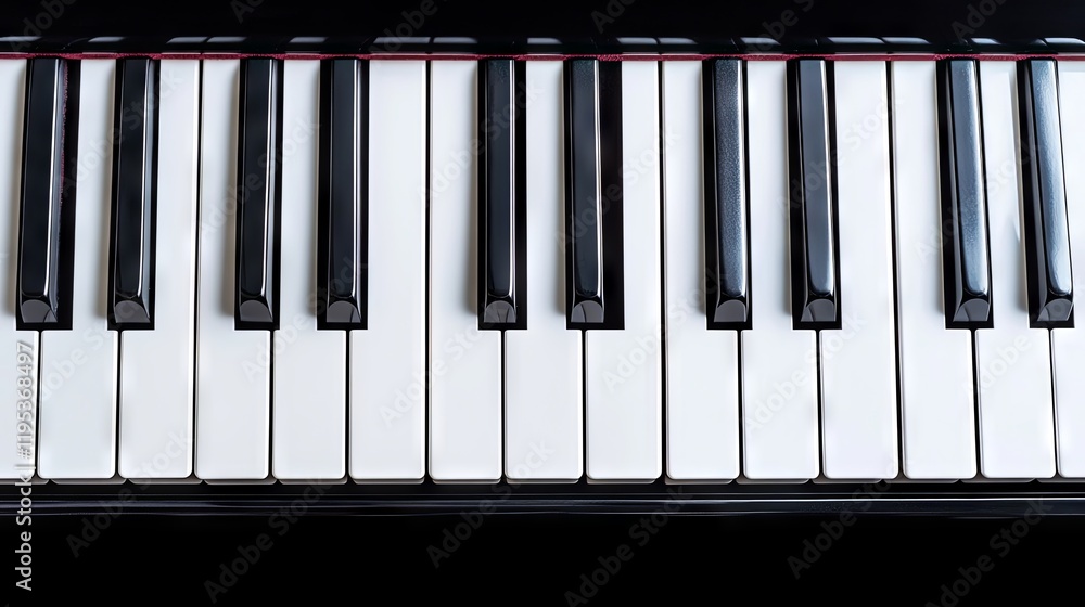 Piano Keys: A Detailed View of Musical Keys Piano Keys: A Detailed View of Musical Keys