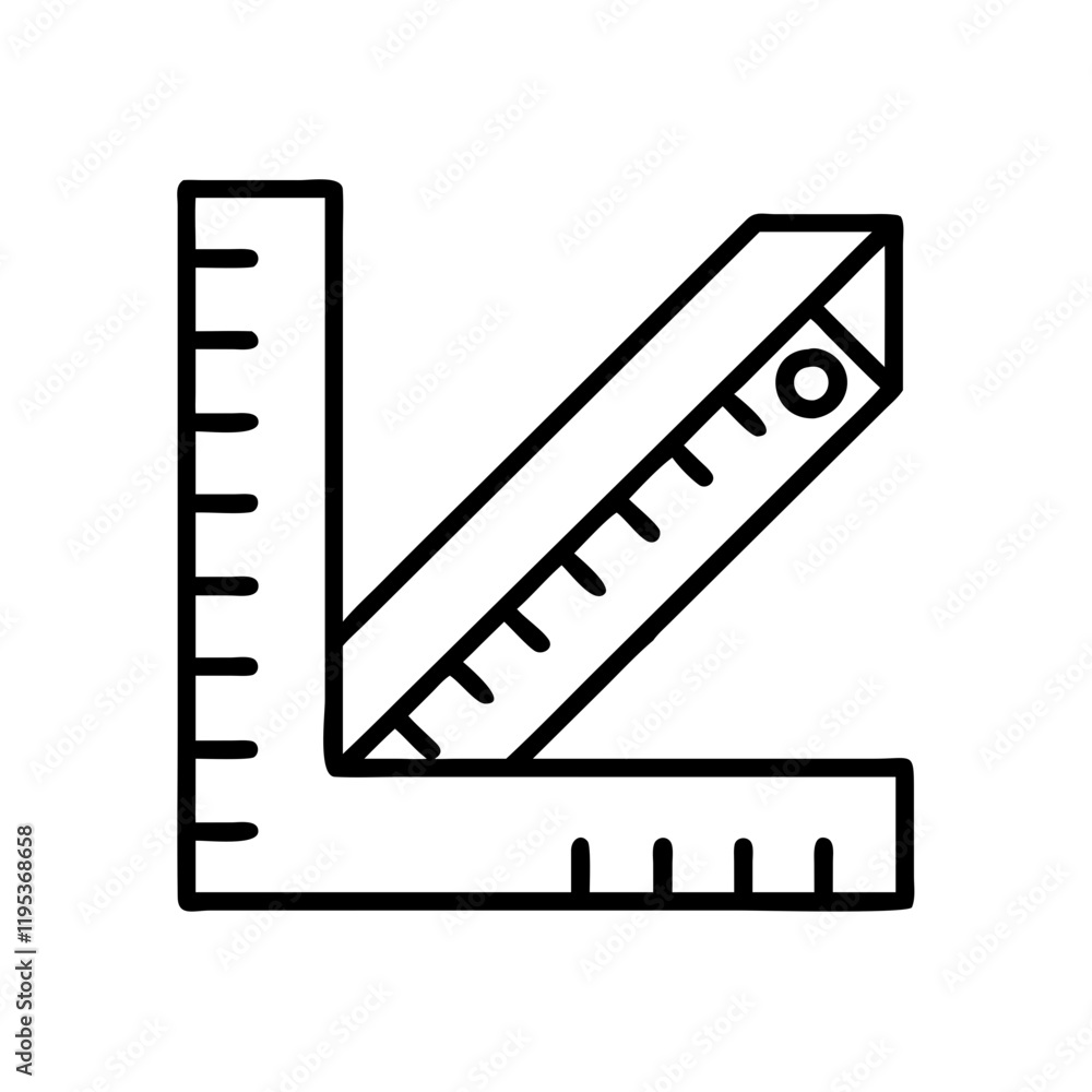 carpenter s square icon, carpenter s square line art - simple line art of carpenter s square, perfect for carpenter s square logos and icons and themed design carpenter s square icon, carpenter s square line art - simple line art of carpenter s square, perfect for carpenter s square logos and icons and themed design