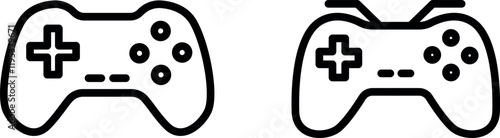 "Gaming Controller Icon Representing Video Games, Entertainment, and Interactive Play for Gaming Devices, Controllers, and Digital Entertainment"