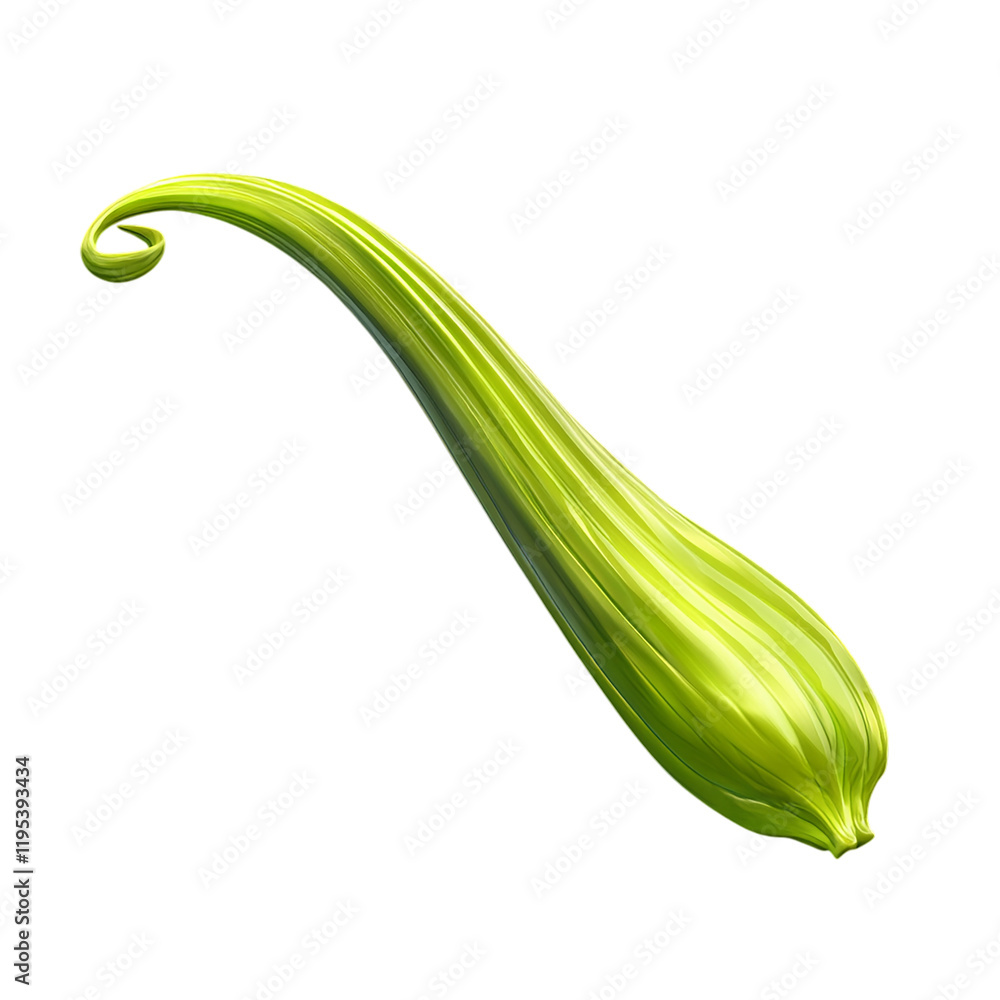 Abstract Green Tendril: A Study in Nature's Curves Abstract Green Tendril: A Study in Nature's Curves