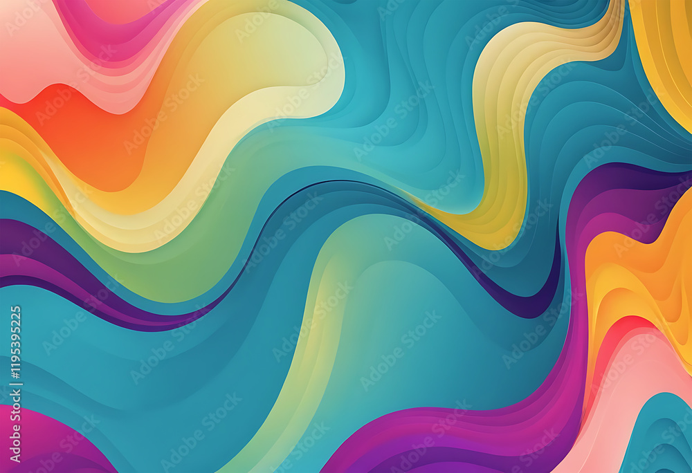 Abstract background with colorful gradient. Vibrant graphic wallpaper Premium vector abstract backgrond with soft gradient color Abstract background with colorful gradient. Vibrant graphic wallpaper Premium vector abstract backgrond with soft gradient color