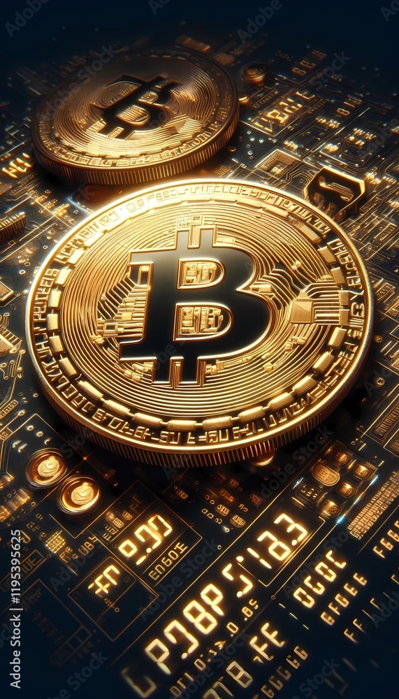 Fototapeta premium Bitcoin