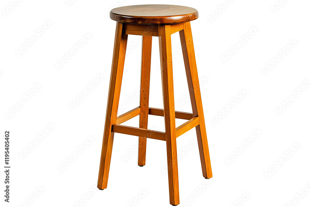 Wooden Bar Stool with Simple Design Perfect for Home or Restaurant Use Wooden Bar Stool with Simple Design Perfect for Home or Restaurant Use