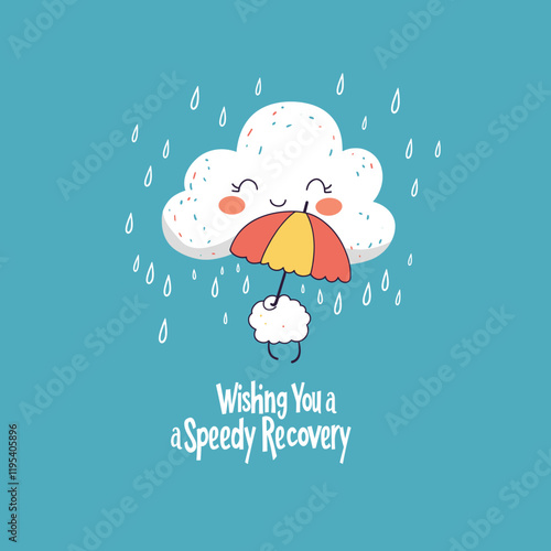 Wishing You a Speedy Recovery - Smiling Cloud