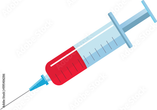 syringe with needle
