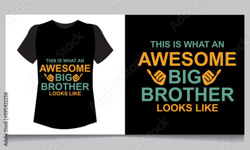Typographic T-Shirt Design background  template
