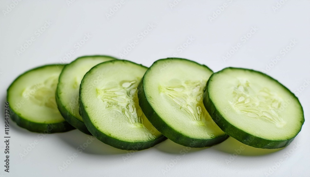 slices of fresh juicy ripe cucumber on a clean light white background minimalist concept copyspace the concept of healthy eating slices of fresh juicy ripe cucumber on a clean light white background minimalist concept copyspace the concept of healthy eating