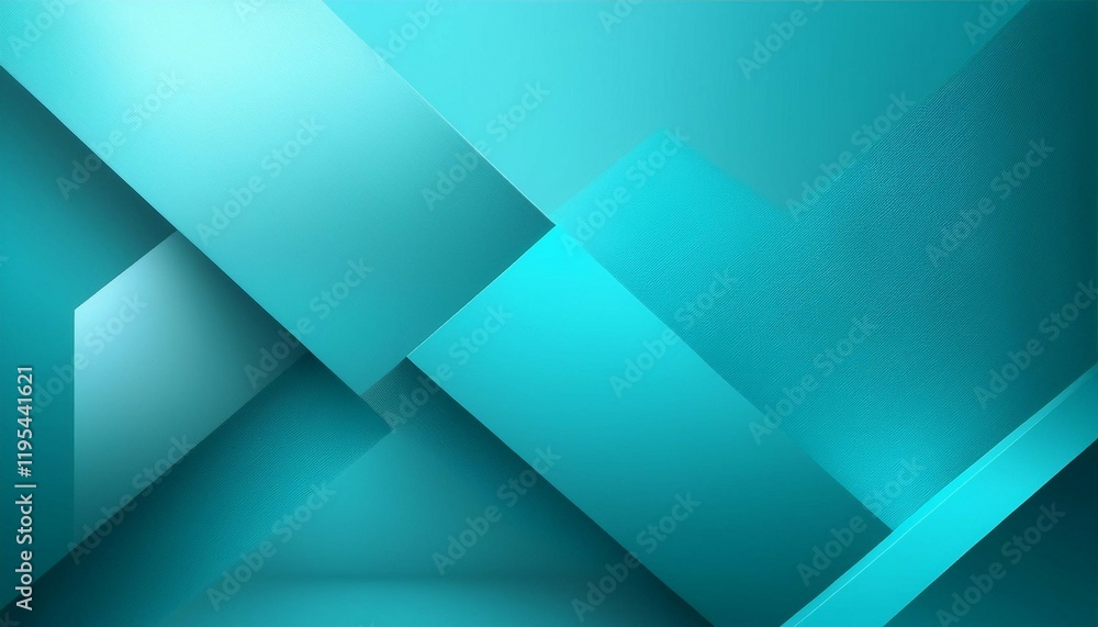 cyan background with geometric shapes and shadows creating an abstract modern design for corporate or technology inspired design cyan background with geometric shapes and shadows creating an abstract modern design for corporate or technology inspired design
