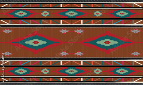 rug carpet: pattern. Native ornament.
Ethnic South Western decor style. Boho geometric ornament. 
Vector seamless pattern. Mexican blanket, rug. Woven carpet illustration