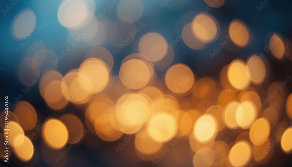 Blurred Bokeh Background of Warm Golden Lights for Festive and Celebratory Designs Blurred Bokeh Background of Warm Golden Lights for Festive and Celebratory Designs
