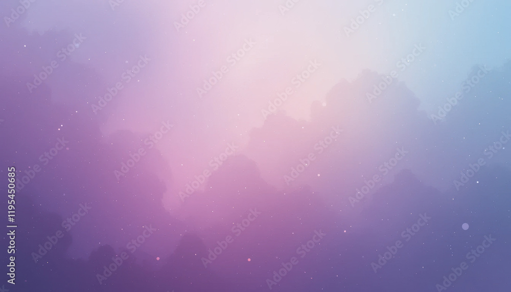 Fototapeta premium Soft Gradient Background Transitioning from Lavender to Pink for Inspirational Quote Graphics