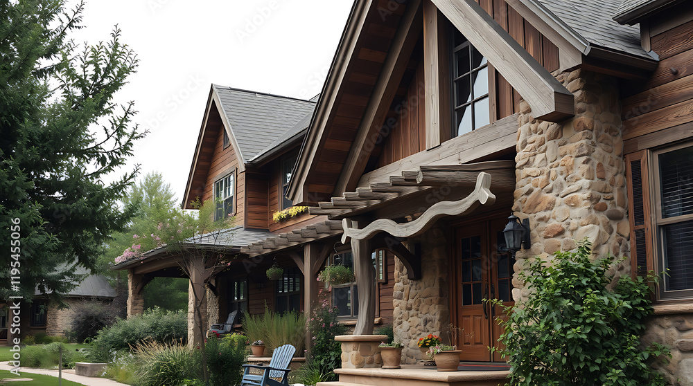 Luxury Rustic Home with Stunning Exterior Design. Cozy and Elegant, this house features a beautiful blend of wood and stone, offering a comfortable and modern living space with breathtaking views. Luxury Rustic Home with Stunning Exterior Design. Cozy and Elegant, this house features a beautiful blend of wood and stone, offering a comfortable and modern living space with breathtaking views.