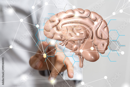 brain digital idea mind con...