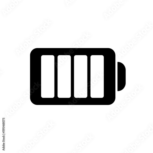 Battery icon with a charging symbol, representing a device in the process of recharging.