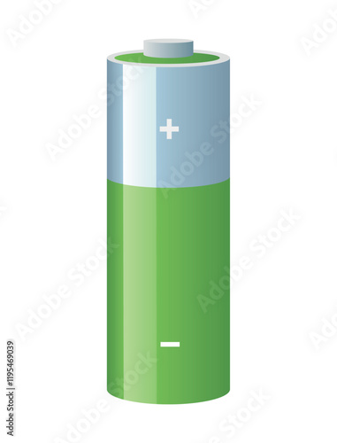 green aa battery