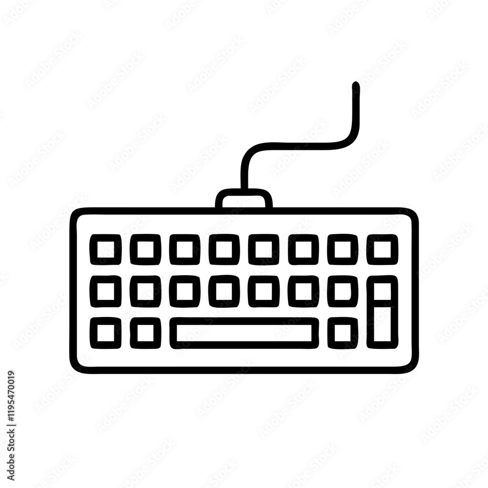 pc gaming keyboard icon, pc gaming keyboard line art - simple line art of pc gaming keyboard, perfect for pc gaming keyboard logos and icons and themed design pc gaming keyboard icon, pc gaming keyboard line art - simple line art of pc gaming keyboard, perfect for pc gaming keyboard logos and icons and themed design