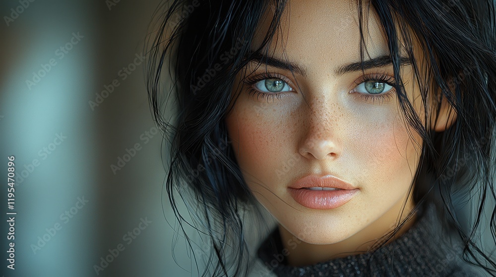 Portrait of a beautiful woman. Portrait of a beautiful woman.