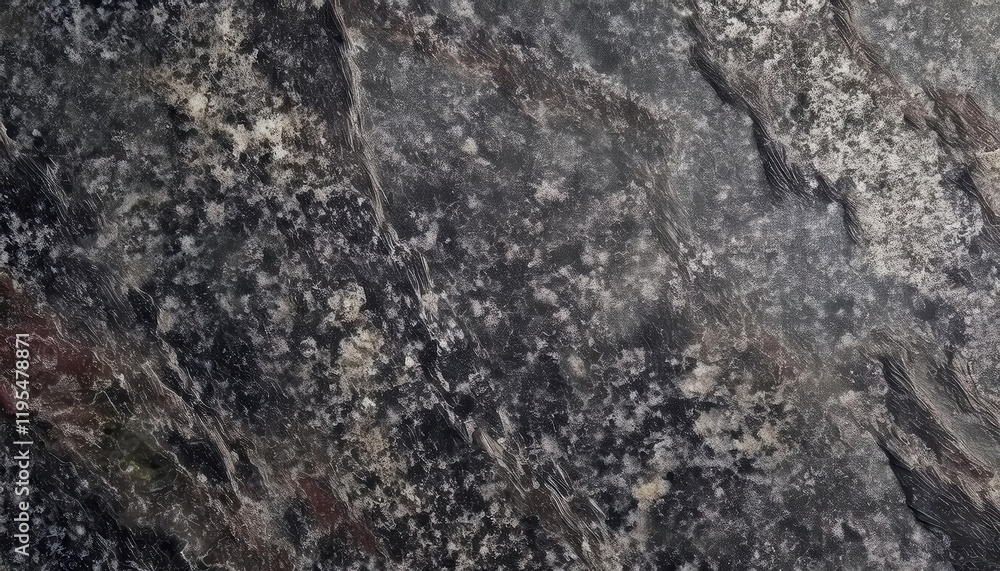 textured black and gray stone surface with white streaks and subtle earthy tones, ideal for natural design backdrops or abstract art textured black and gray stone surface with white streaks and subtle earthy tones, ideal for natural design backdrops or abstract art