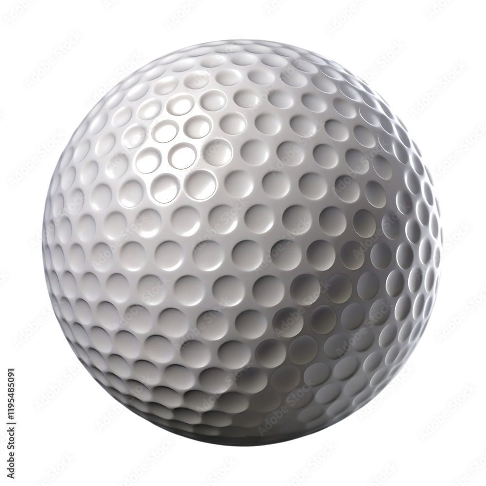White Golf Ball Ready for a Perfect White Golf Ball Ready for a Perfect