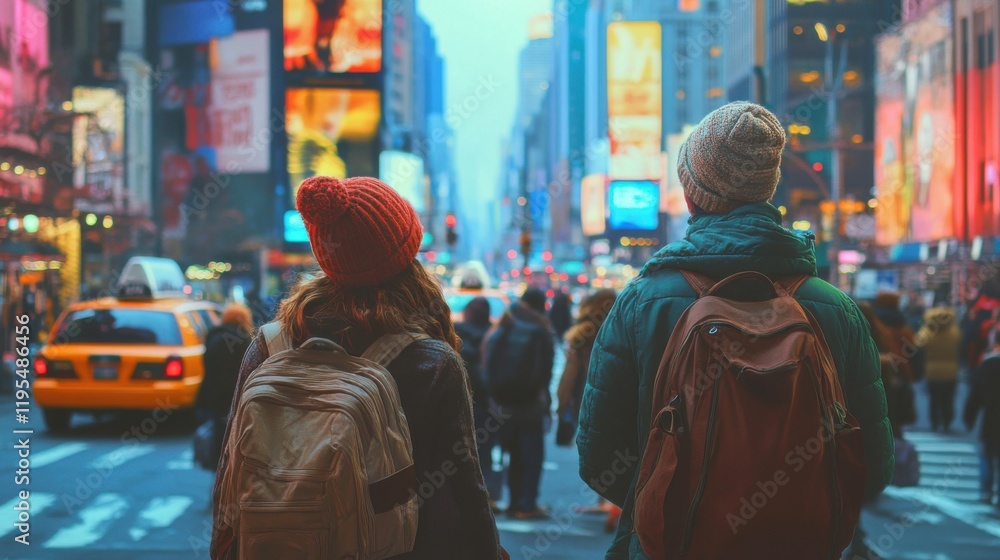 Obraz premium Sightseeing is a staple activity for every traveler.
