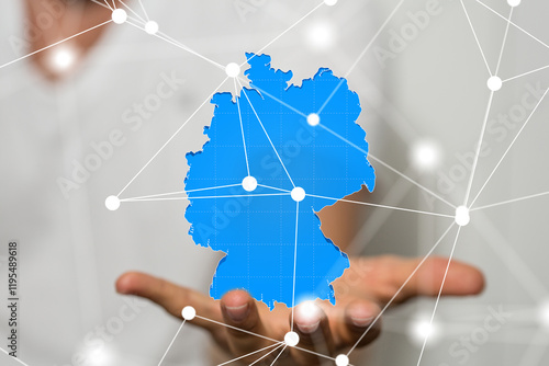 germany map  -  Global netw...