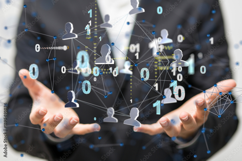 Global network. Blockchain. 3D illustration. Neural networks and artificial intelligence. Abstract 3d Global network. Blockchain. 3D illustration. Neural networks and artificial intelligence. Abstract 3d