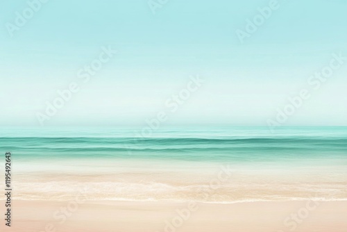 A calming gradient background with ocean teal and sandy beige colors.featuring soft greens and beiges.evoking peace and nature.ideal for beach and relaxation themes