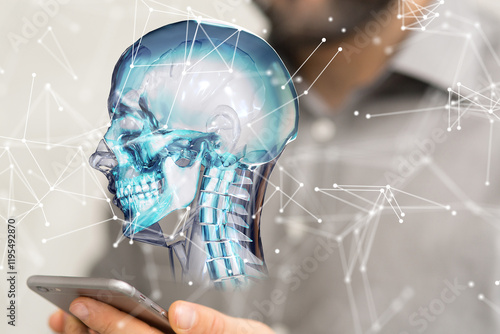 digital medical futuristic ...