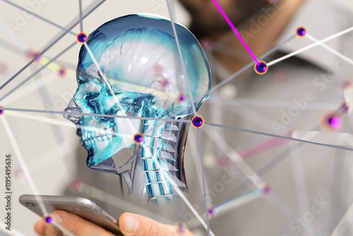 digital medical futuristic ...