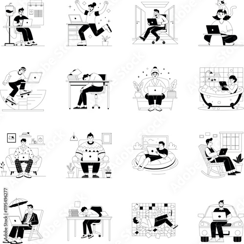 Basic RGBLatest Collection of Freelancer Hand Drawn Illustrations 