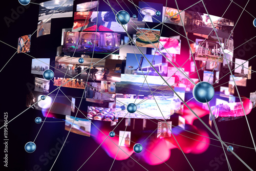 streaming data picture vide...