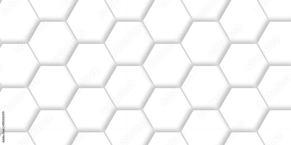 Abstract white Hexagonal Background. Luxury White Pattern. wallpaper Illustration. Futuristic abstract honeycomb mosaic white background. geometric mesh cell texture. modern futuristic wallpaper. Abstract white Hexagonal Background. Luxury White Pattern. wallpaper Illustration. Futuristic abstract honeycomb mosaic white background. geometric mesh cell texture. modern futuristic wallpaper.