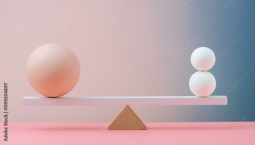 A picture of various social factors being distributed fairly on a balanced scale. A picture of various social factors being distributed fairly on a balanced scale.