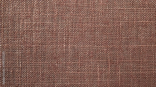 Detailed Brown Fabric Texture Close Up Woven Material Background