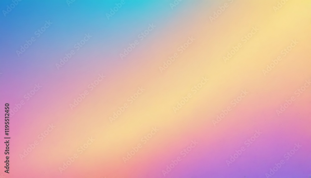 Fototapeta premium colorful grainy background,Dreamy, ethereal gradient with soft blue, green, orange, and pink hues. Perfect for backgrounds, digital art, or social media posts.753